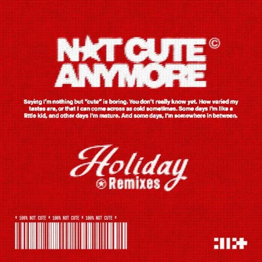 NOT CUTE ANYMORE (Sped Up ver.)