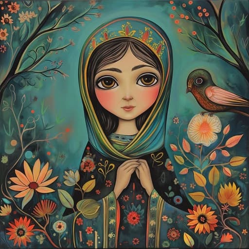 Gunjeshak Lala گنجشک لالا - Lala Sparrow (Persian Lullaby)